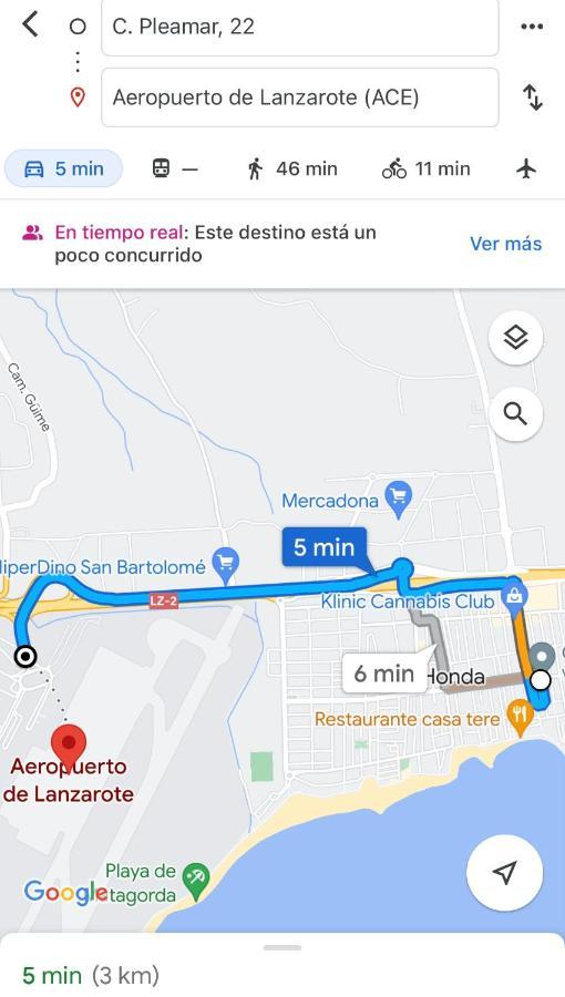 Casa Yurena Playa Honda  Εξωτερικό φωτογραφία